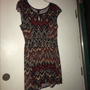 Colorful pattern dress